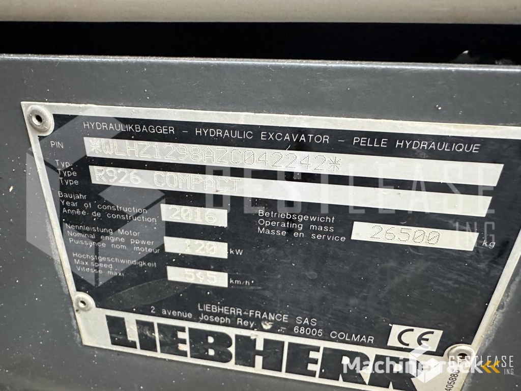 Liebherr R926-COMPACT