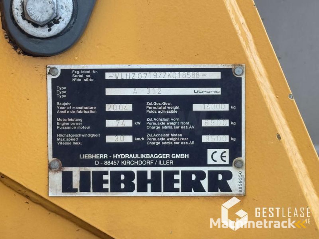 Liebherr A312-Litronic