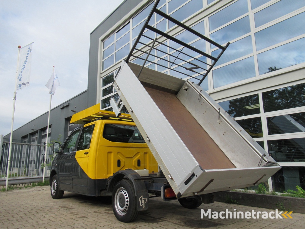 Volkswagen Transporter T5 2.0 TDI 75KW L2 DOKA Dubbelcabine Kipper Tipper