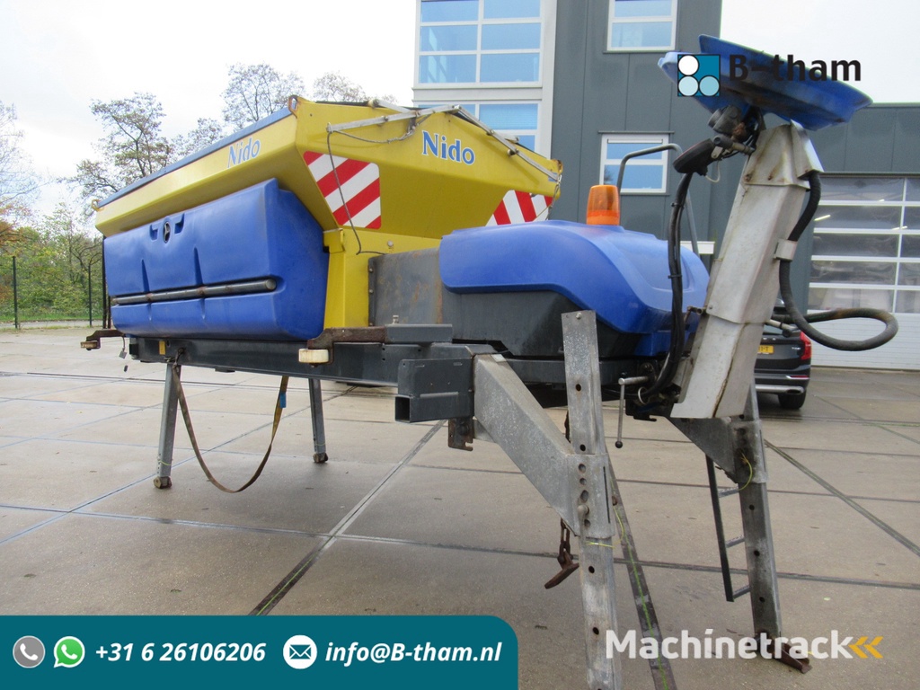 NIDO STRATOS B50-42 VCLN-490 5M3 + 2.200L HYDRO Salzstreuer Saltspreader Zoutstrooier