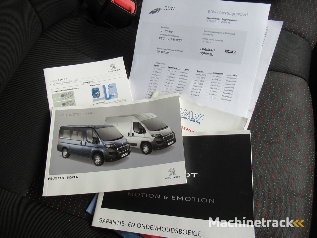 Peugeot Boxer 335 2.0 HDI 96KW L4 Oprijwagen Machinetransporter