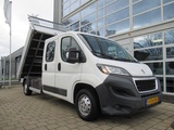 Minituur van Peugeot Boxer 335 2.0 HDI L3 DOKA Dubbelcabine Kipper