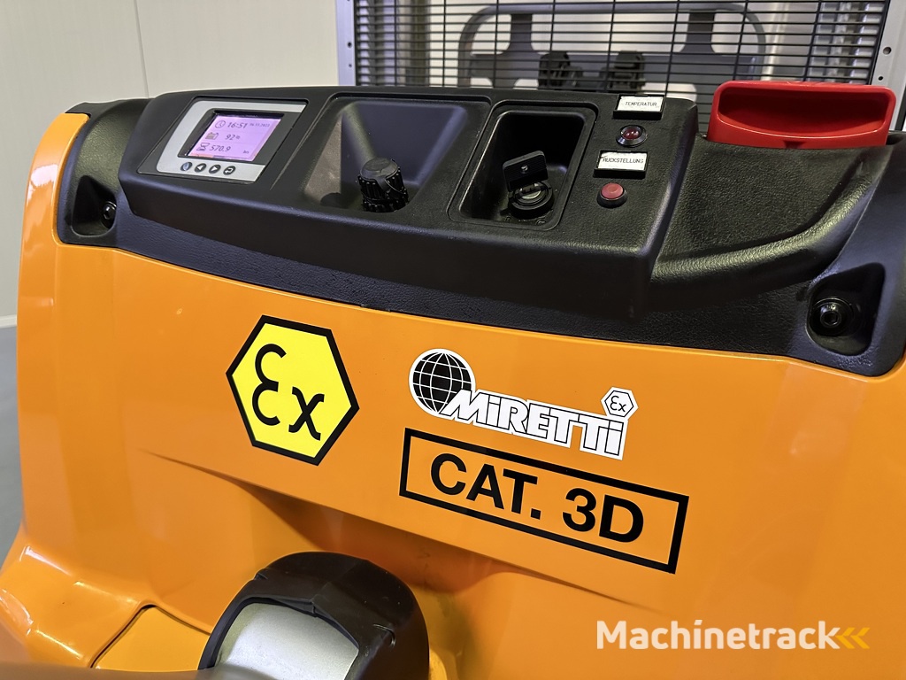 EXV 14 * DEMO !! Atex Miretti EX 3D / Zone 22 !! NEW battery !!