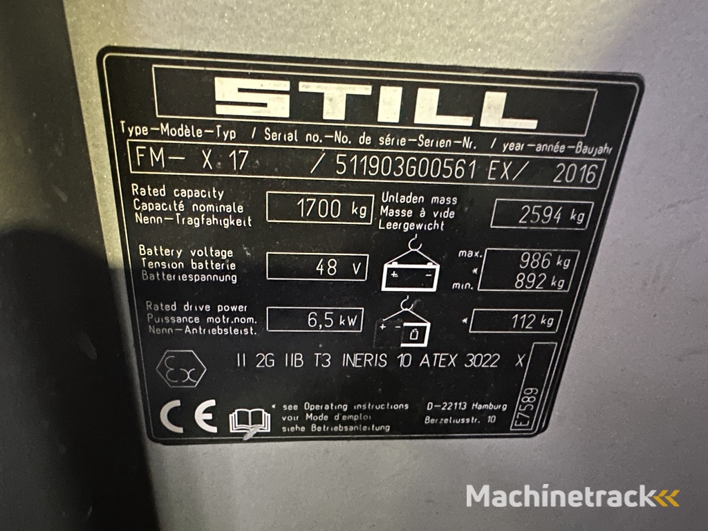 FM-x 17 - Atex Miretti EX 2G / Zone 1 * Triplex FFL !!