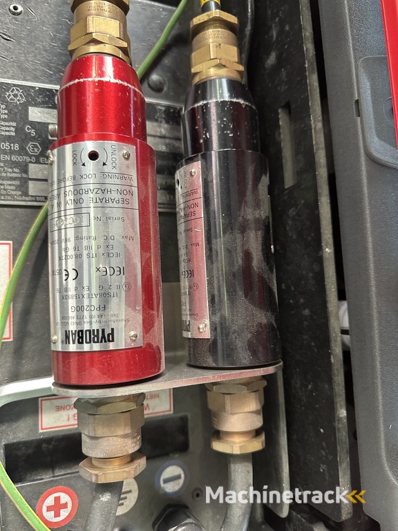 SWE 200 * DEMO !!  Atex Pyroban EX 2G / Zone 1  !! NEW battery !!