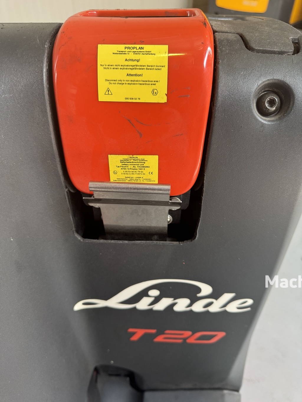 T 20 * DEMO !! Atex Proplan EX 3GD / Zone 2 & 22 !! Tilting Forks !! NEW battery !!