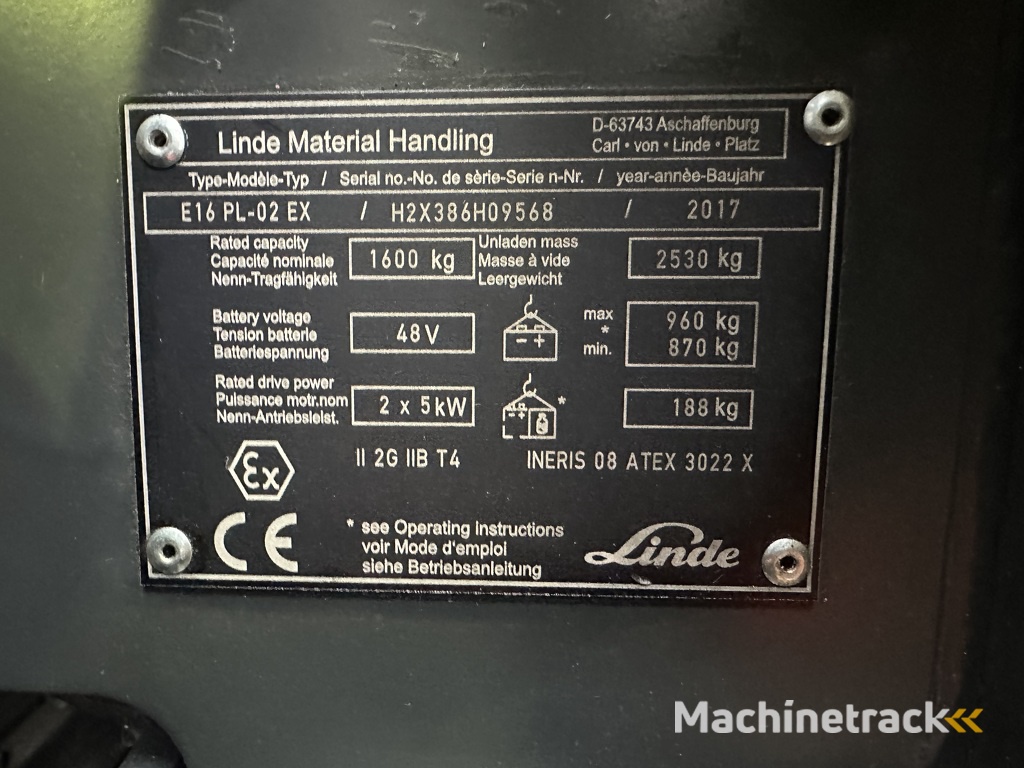 E 16 PL - 386 / 02 Evo - Atex EX Proplan 2G / Zone 1 !! NEW battery !!