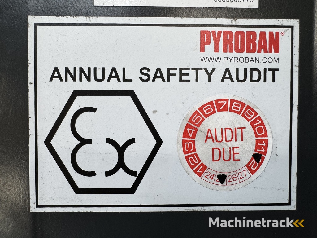 R 14 - 01 ( 1120 ) * Atex Pyroban EX 3G / Zone 2 * Triplex FFL  !! NEW battery !!