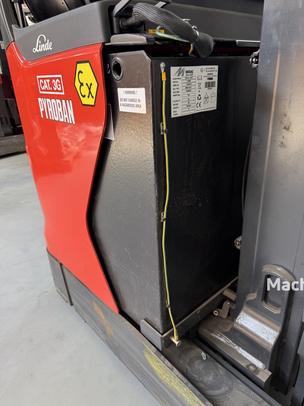 R 14 - 01 ( 1120 ) * Atex Pyroban EX 3G / Zone 2 * Triplex FFL  !! NEW battery !!