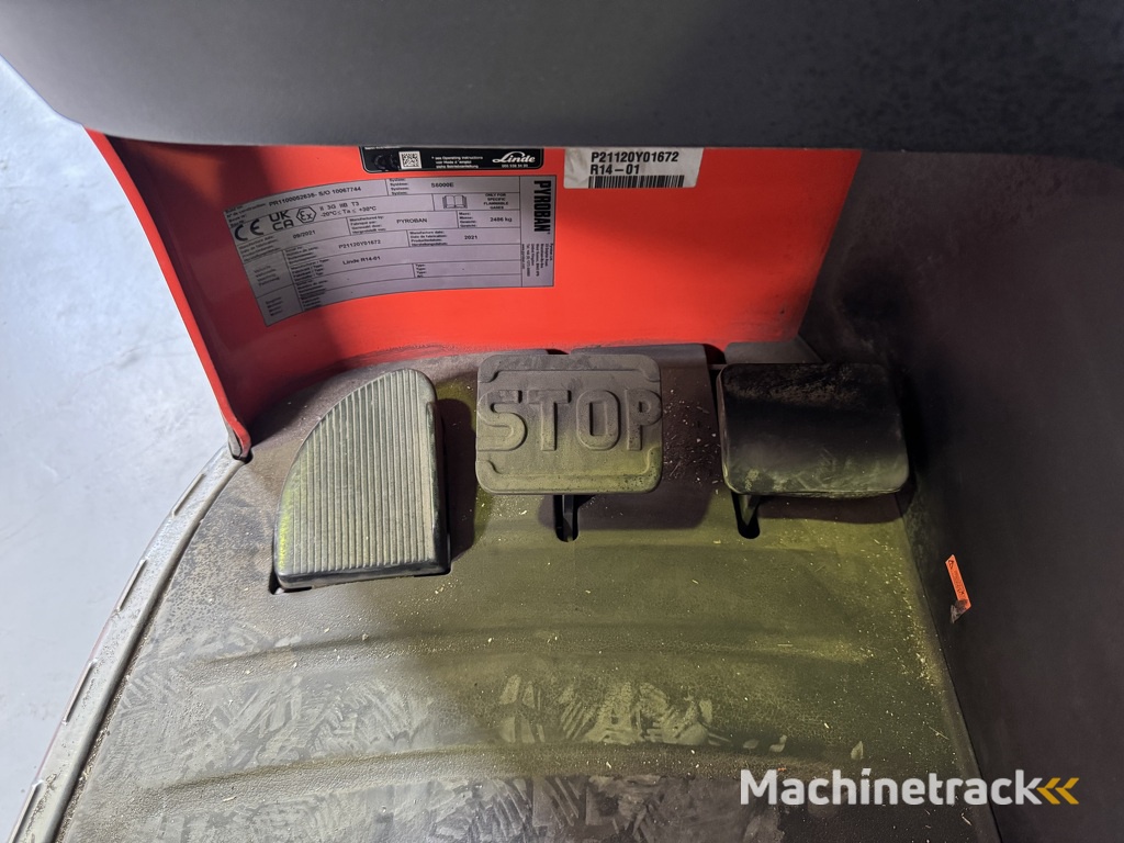 R 14 - 01 ( 1120 ) * Atex Pyroban EX 3G / Zone 2 * Triplex FFL  !! NEW battery !!