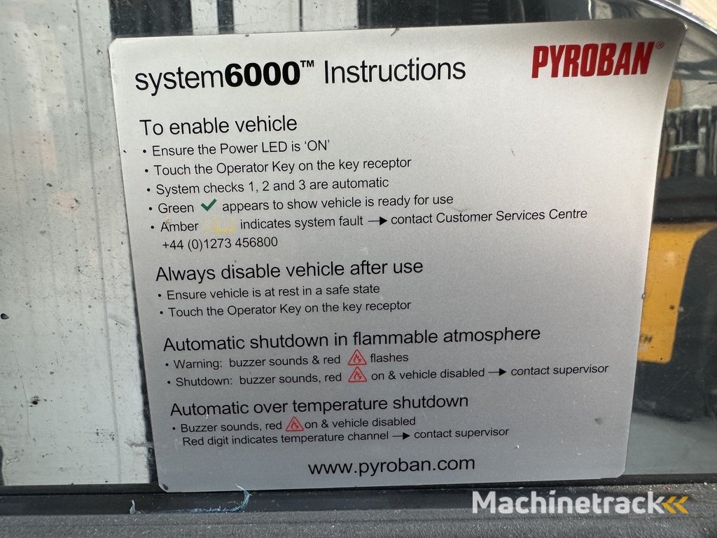 R 14 - 01 ( 1120 ) * Atex Pyroban EX 3G / Zone 2 * Triplex FFL  !! NEW battery !!