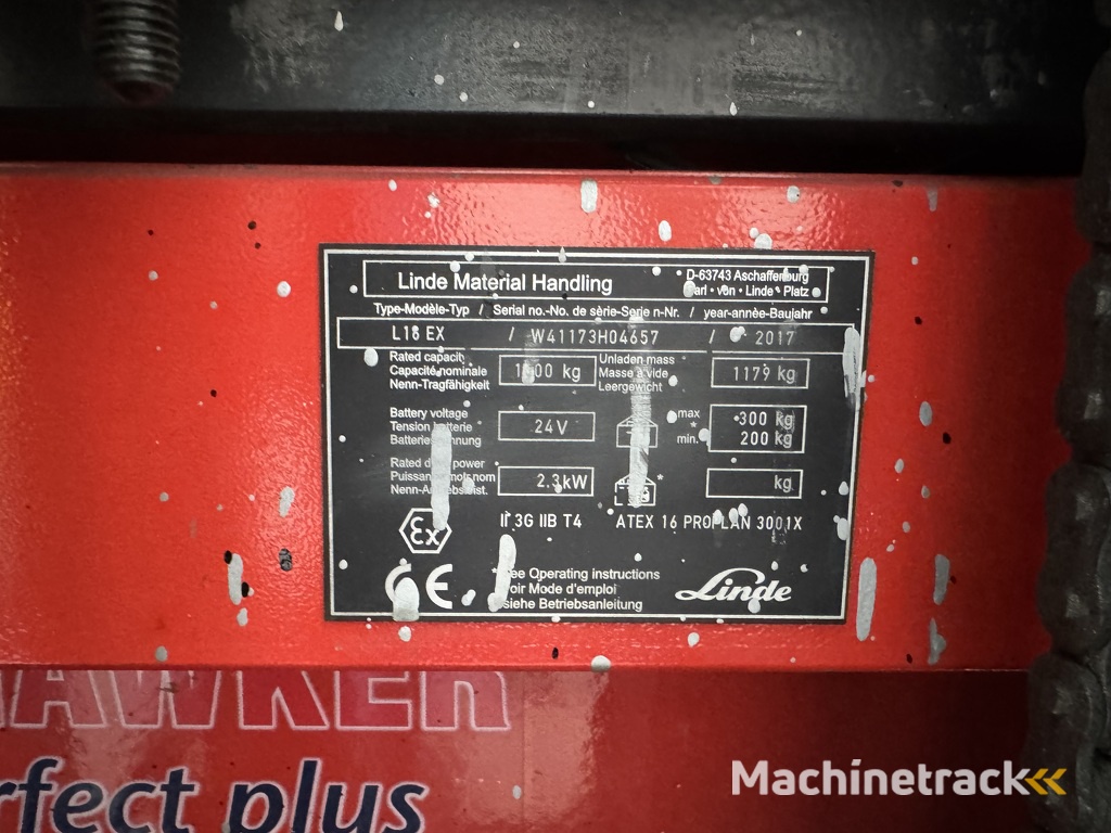 L 16 * DEMO !! Atex Proplan EX 3G / Zone 2 * Triplex FFL !! NEW battery !!
