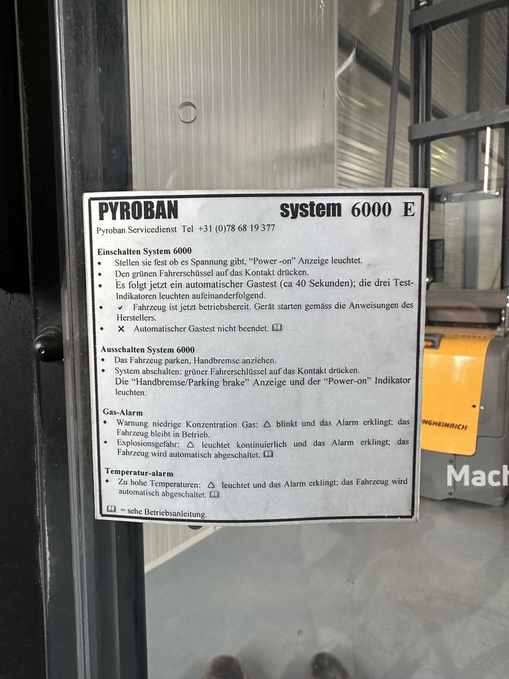 SWE 120 * DEMO !! Atex Pyroban EX 3G / Zone 2 !! NEW battery !!