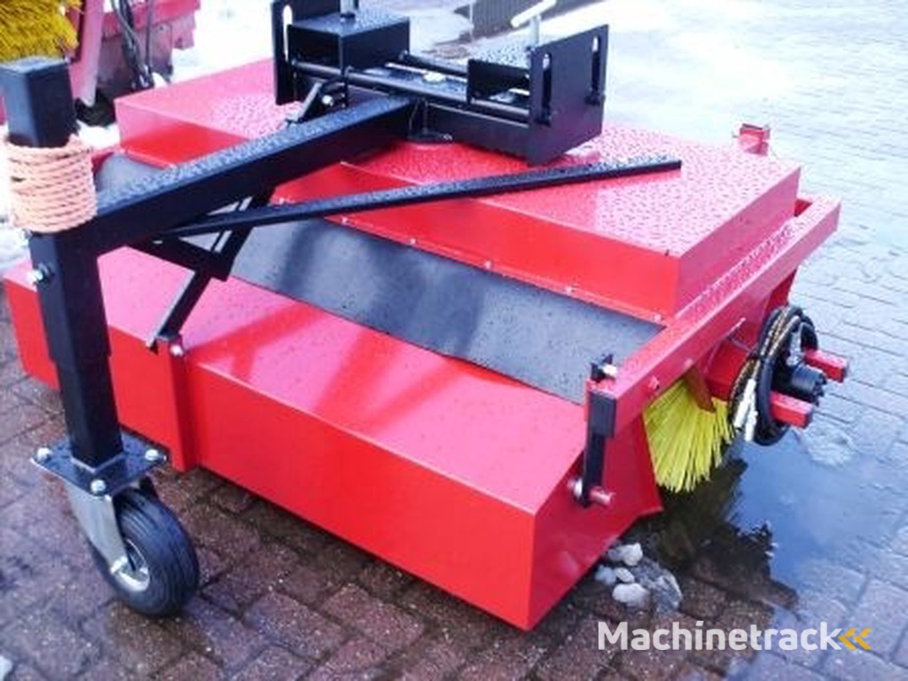 Heftruck + shovel bezems