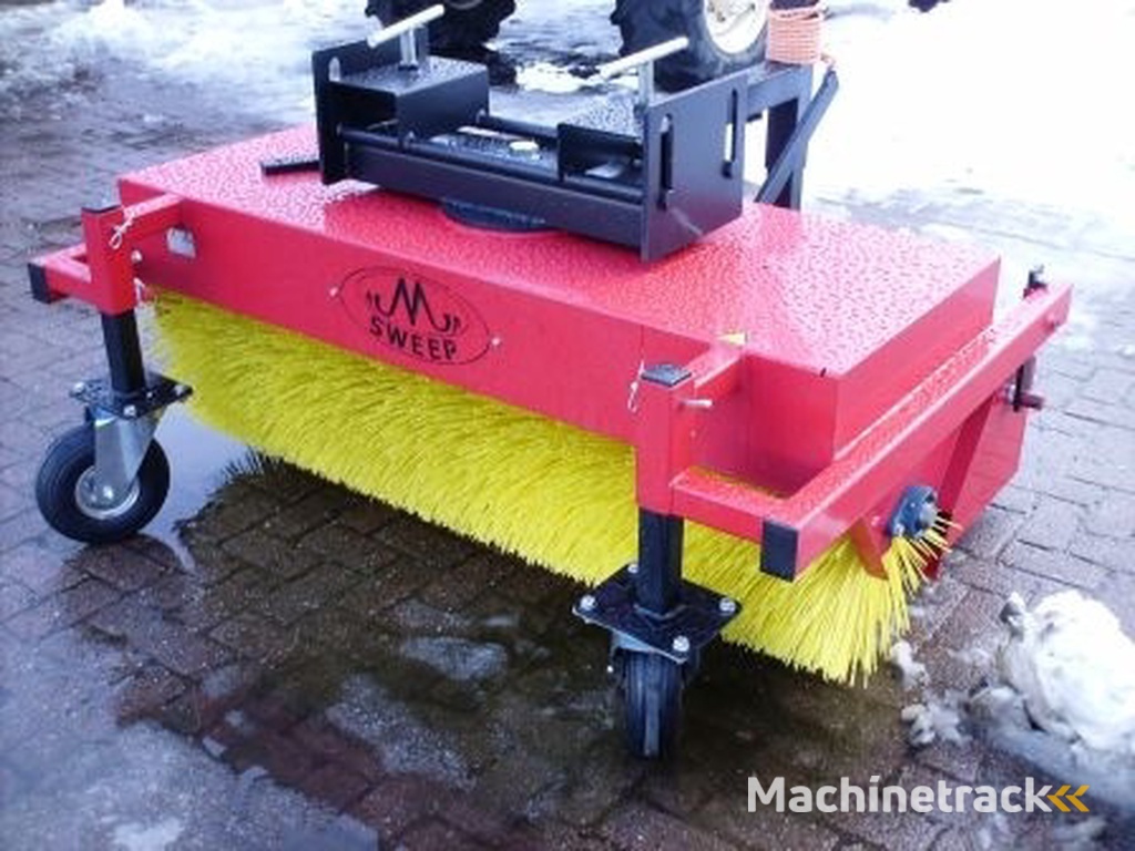 Heftruck + shovel bezems