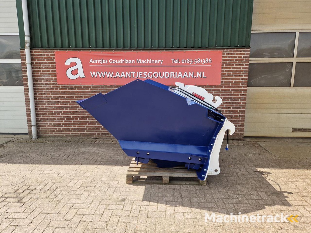 Big bag vuller met hydraulische klep