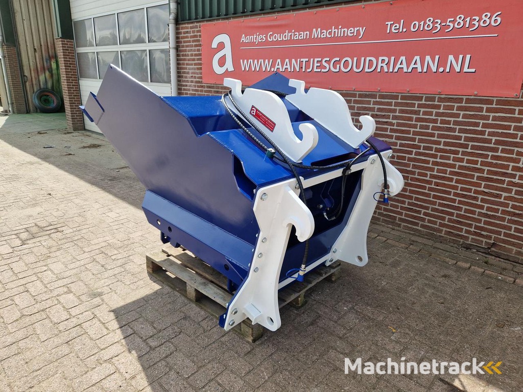Big bag vuller met hydraulische klep