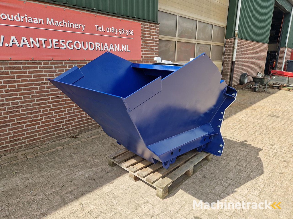 Big bag vuller met hydraulische klep