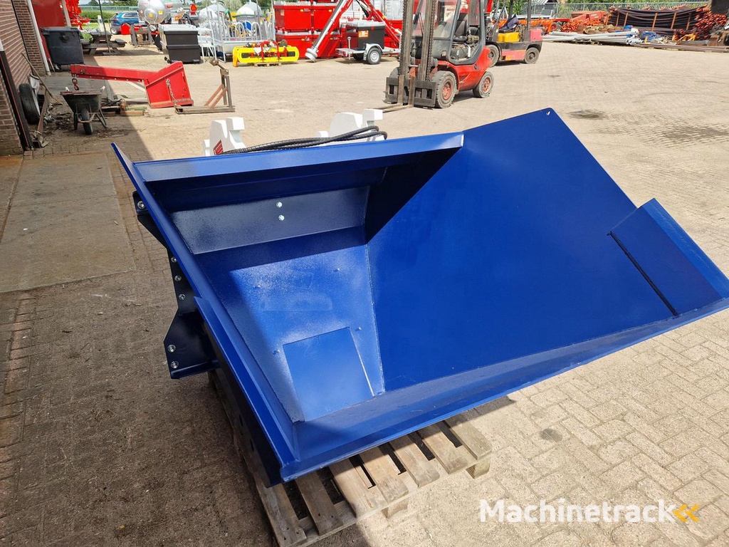 Big bag vuller met hydraulische klep