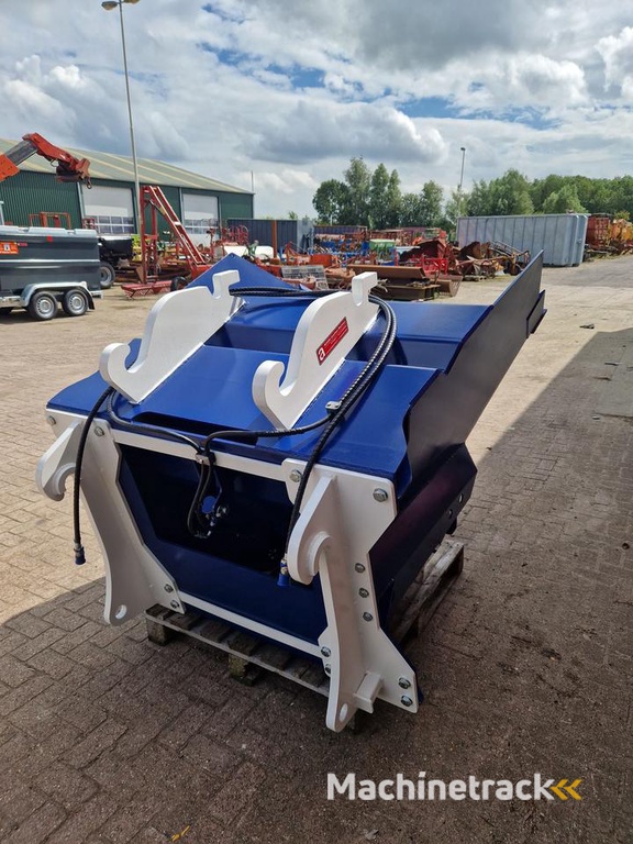 Big bag vuller met hydraulische klep