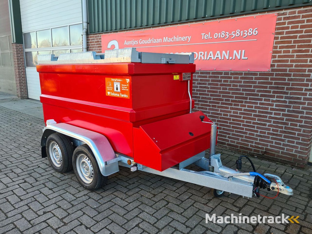 Mobiele tankwagen 995 liter diesel