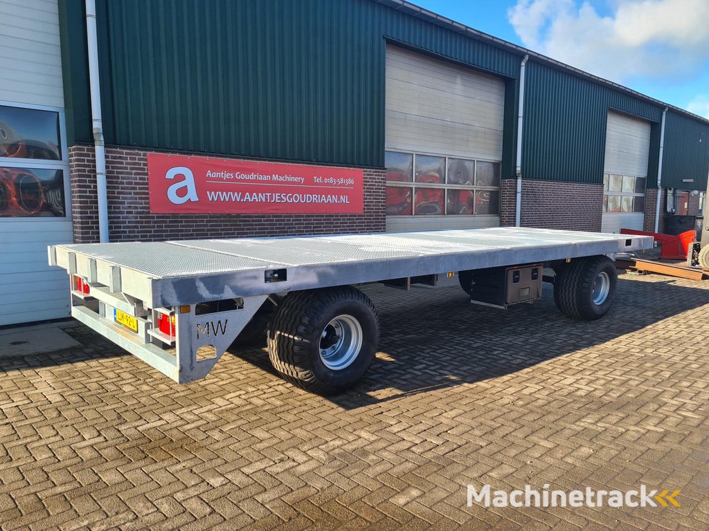 Verzinkte materiaalwagen