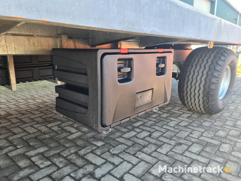 Verzinkte materiaalwagen