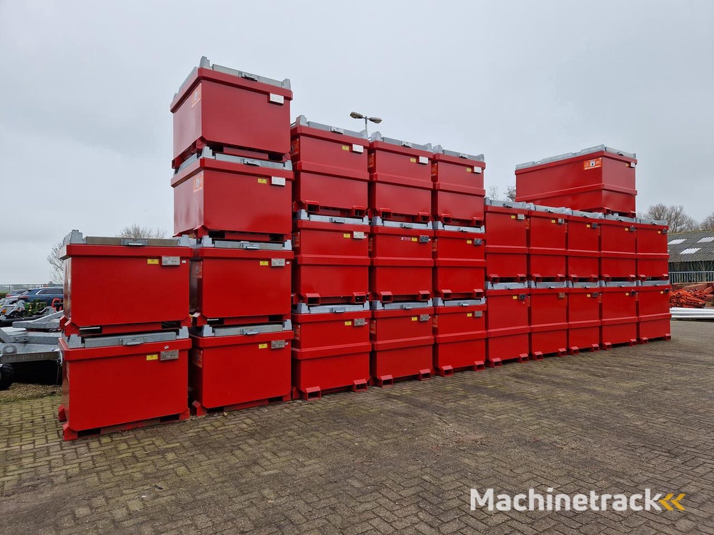 Grote voorraad IBC tanks/brandtstoftanks