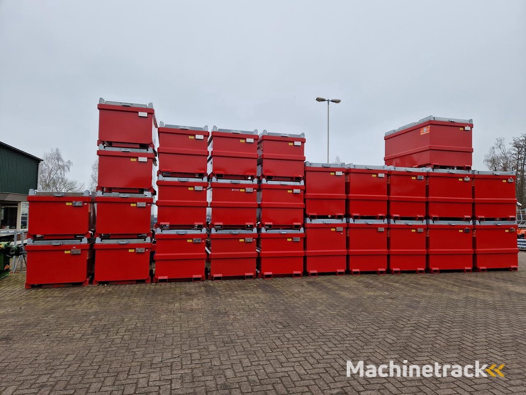 Grote voorraad IBC tanks/brandtstoftanks