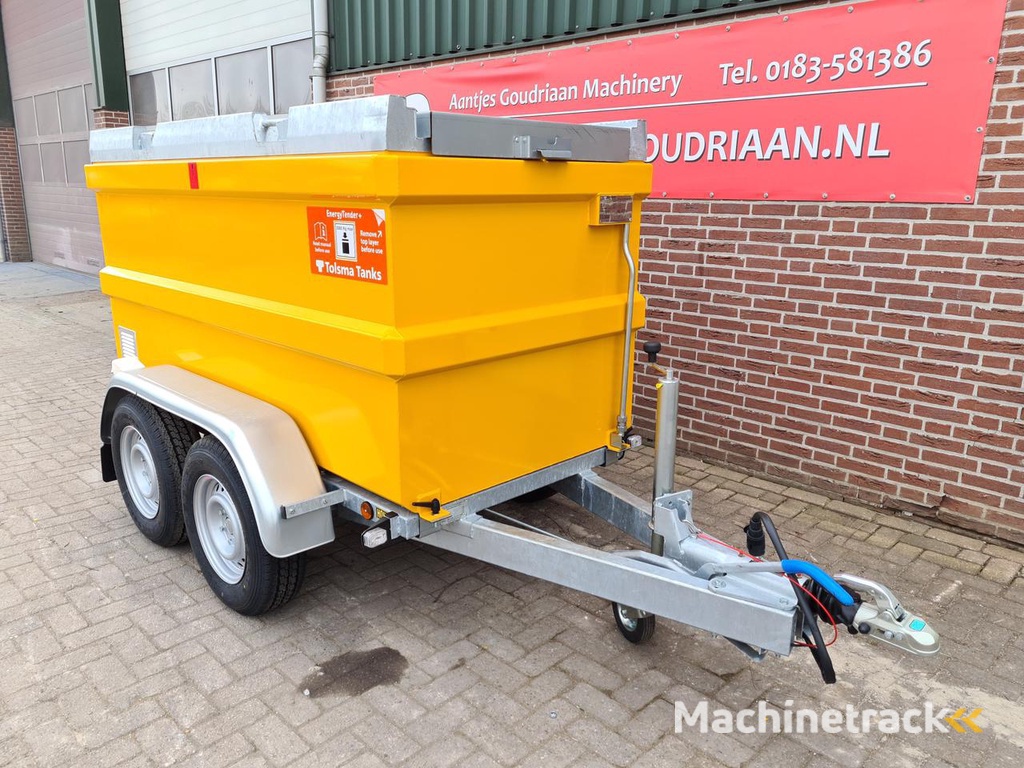 Tankwagen snelverkeer tandemas