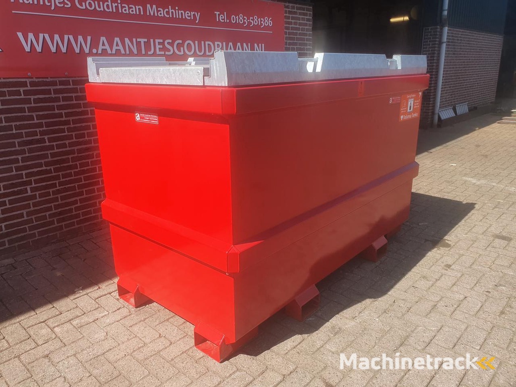 Mobiele brandstoftank 2200 liter