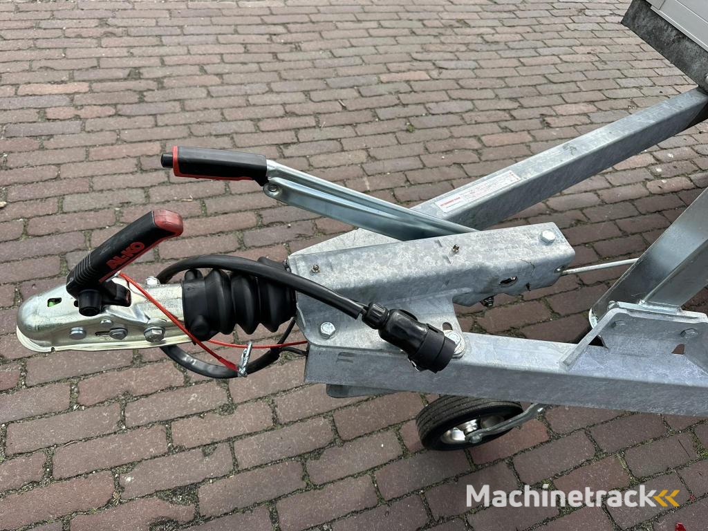 Anssems BSX 1500 enkelas geremde bakwagen 1.5T