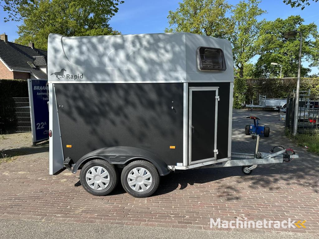 Humbaur Rapid 2 paards trailer
