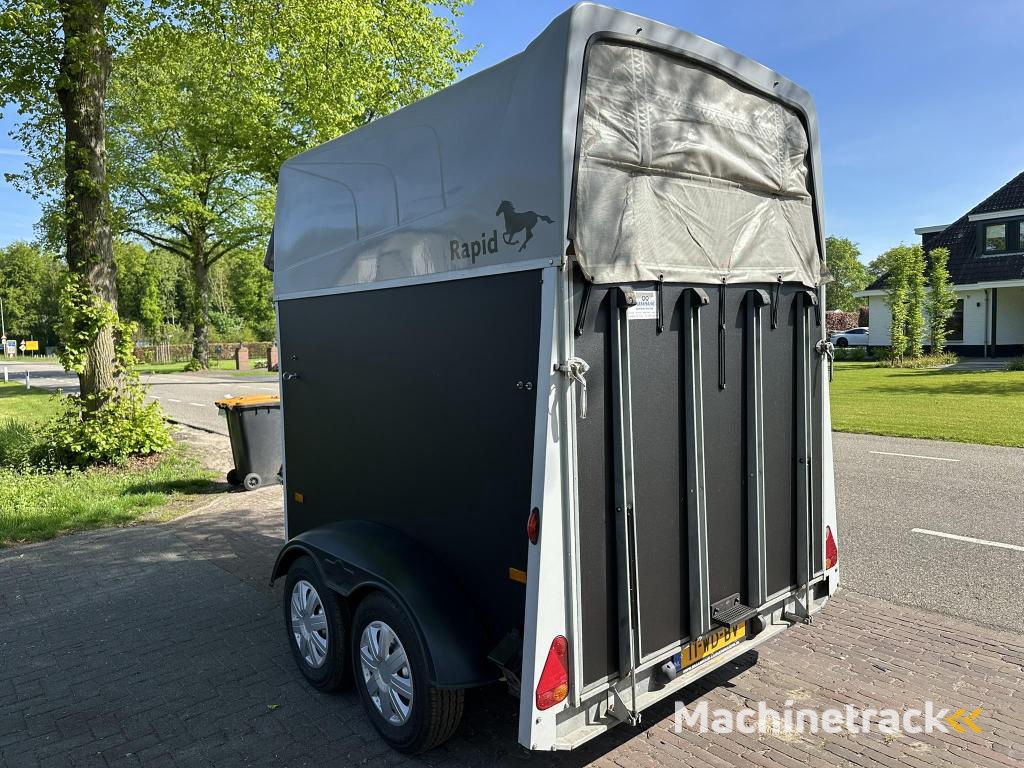 Humbaur Rapid 2 paards trailer