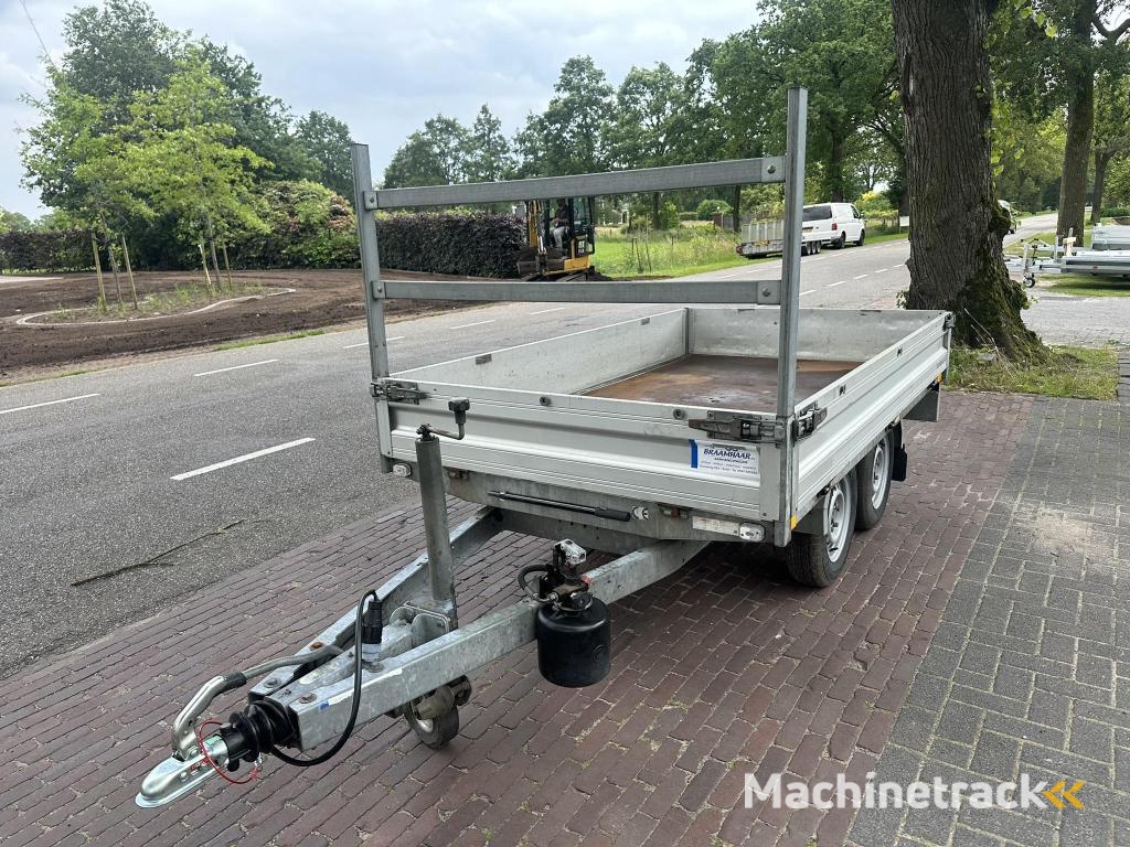 Humbaur handbediende kieper kipper