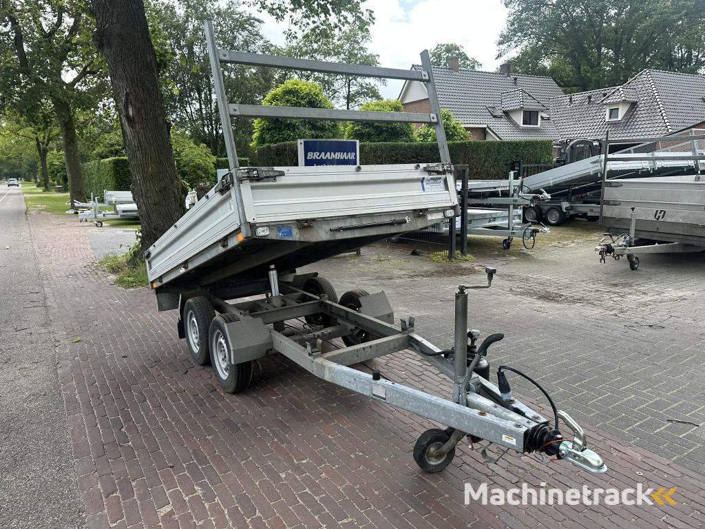 Humbaur handbediende kieper kipper