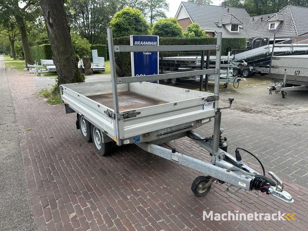 Humbaur handbediende kieper kipper