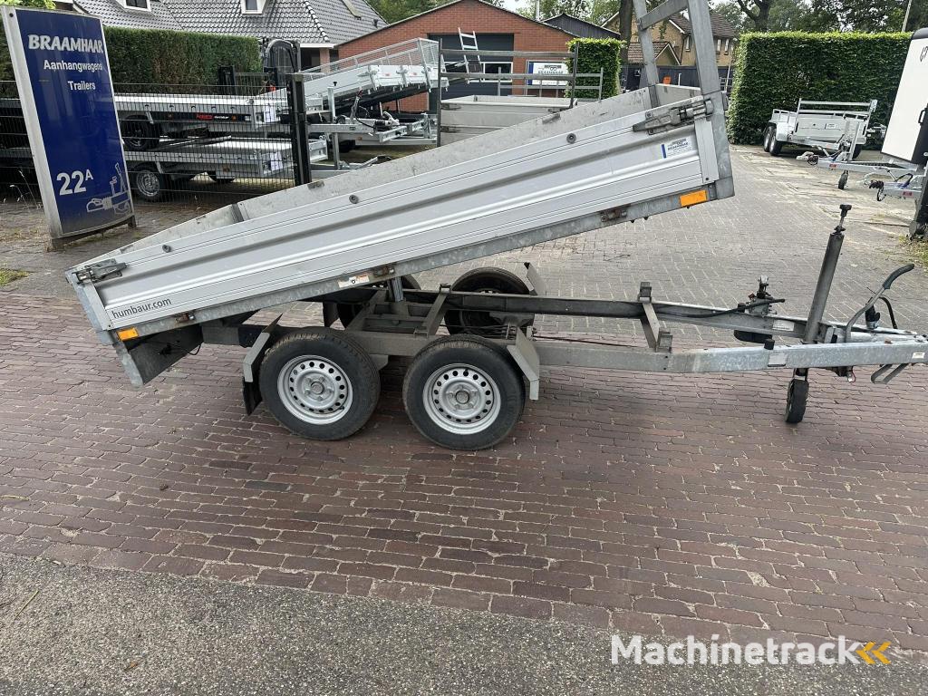 Humbaur handbediende kieper kipper