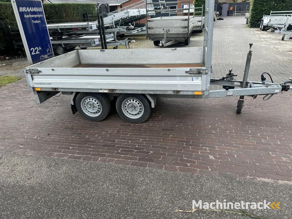 Humbaur handbediende kieper kipper