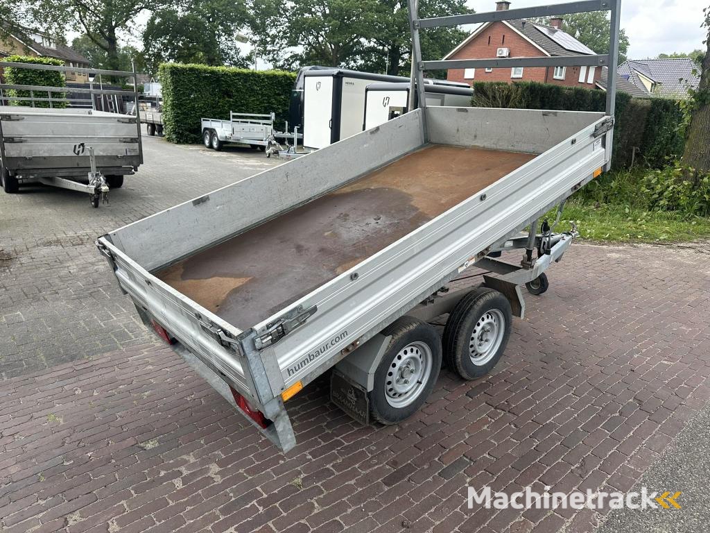 Humbaur handbediende kieper kipper