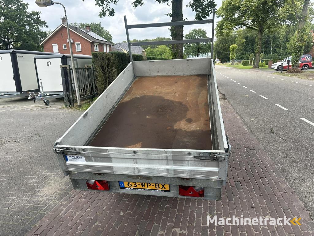 Humbaur handbediende kieper kipper