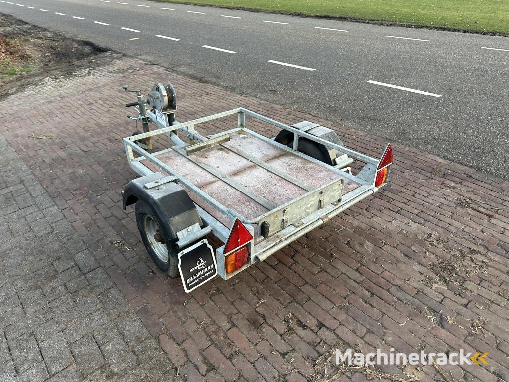 Braamhaar revo trilplaat trailer