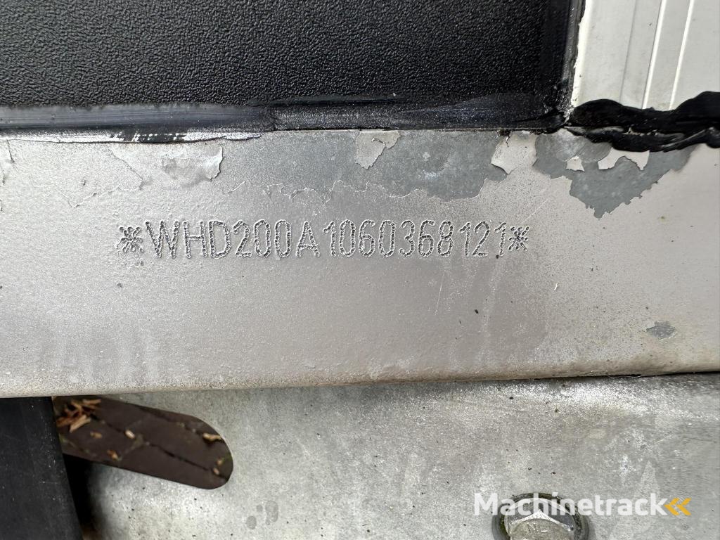 Humbaur Rapid 2 paards trailer zadelkamer