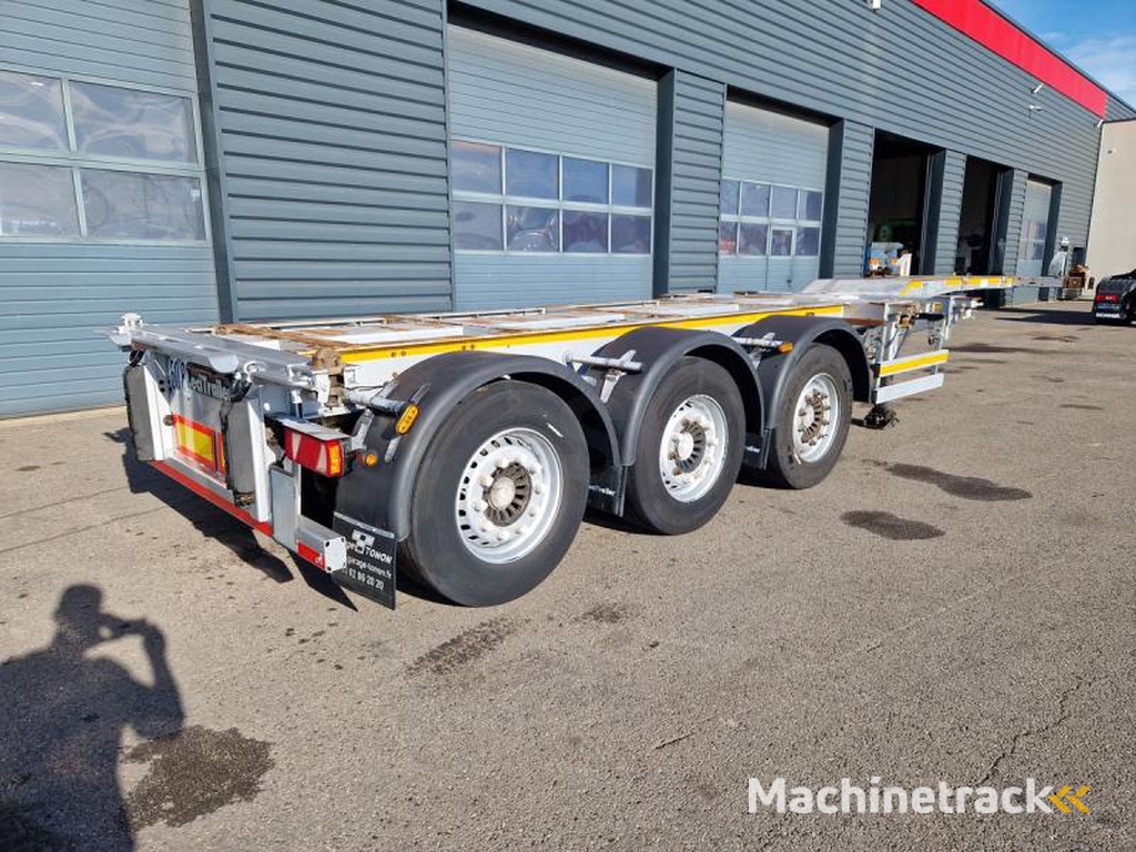 Lecitrailer PORTE CONTENEURS MULTI POSITIONS