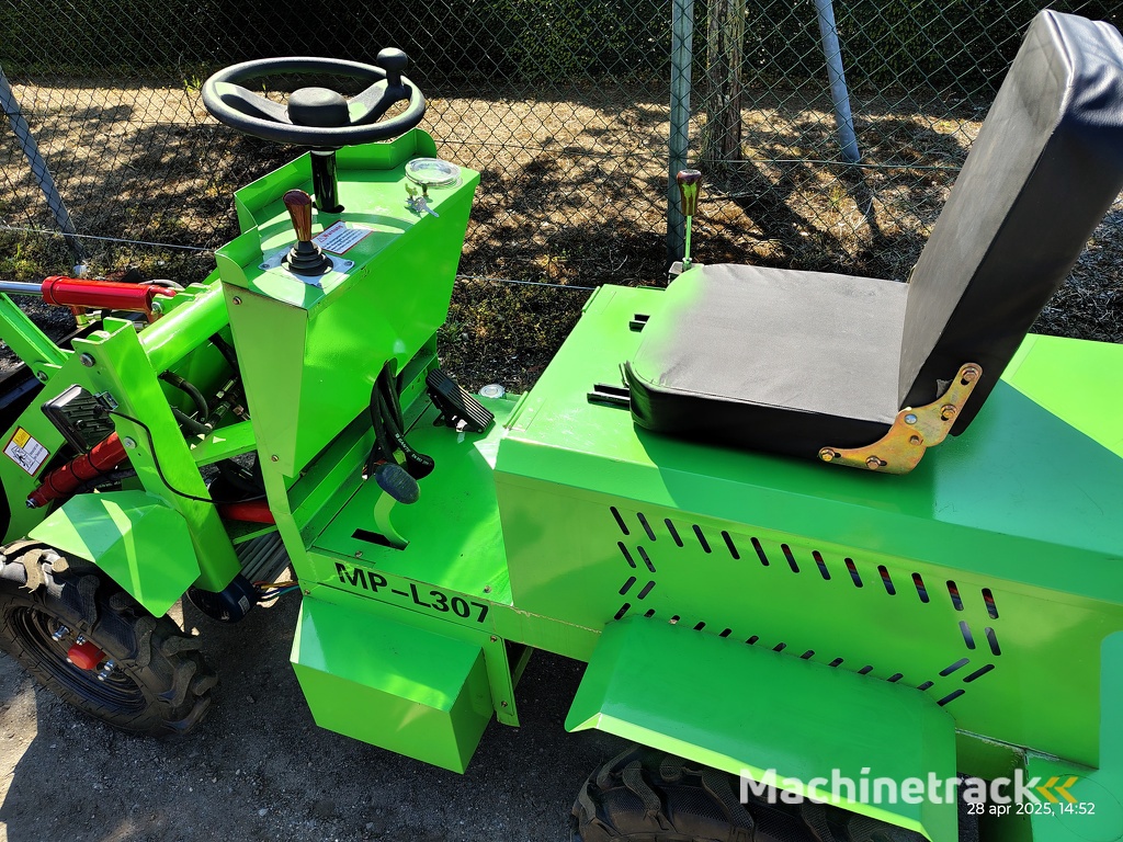 Minishovel 4x4 Electrisch DEMO!!!