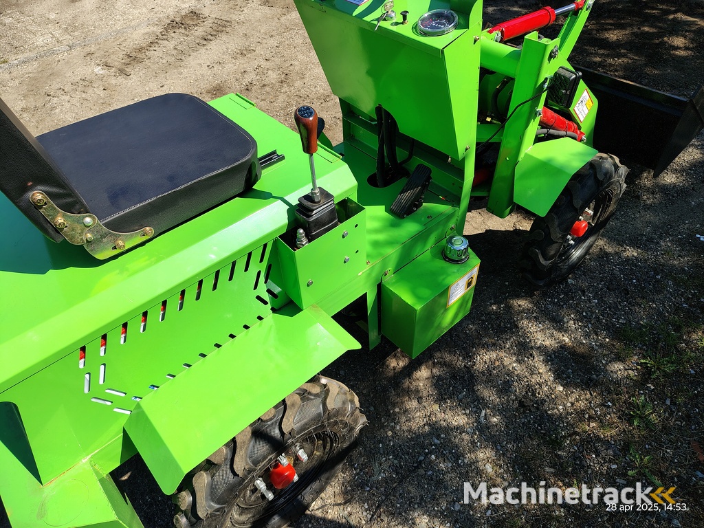 Minishovel 4x4 Electrisch DEMO!!!