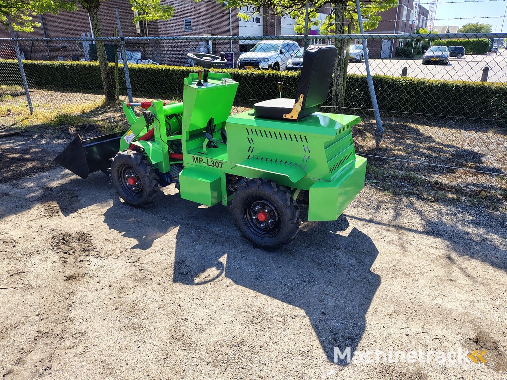 Minishovel 4x4 Electrisch DEMO!!!