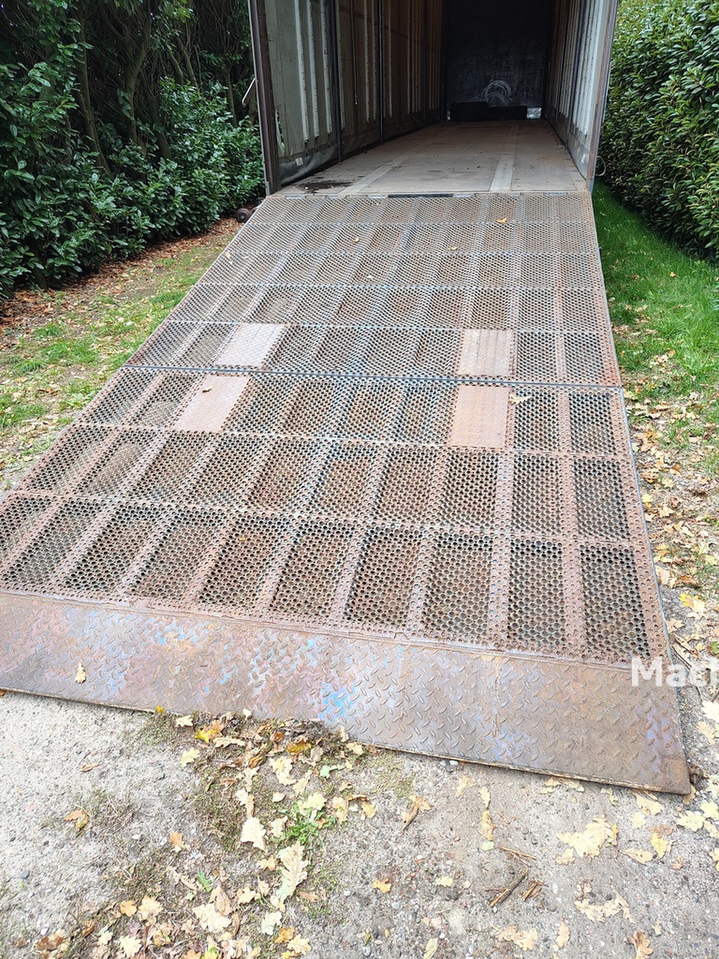 MEGA OPLEGGER DIEPLADER MET VOUWKLEP, OPRIJKLEP, GESLOTEN!!!