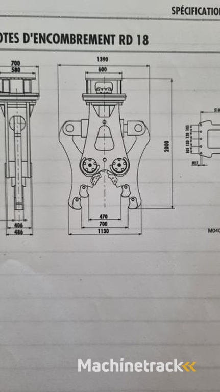 Rammer RD18-pour-pelle-20-à-30-tonnes