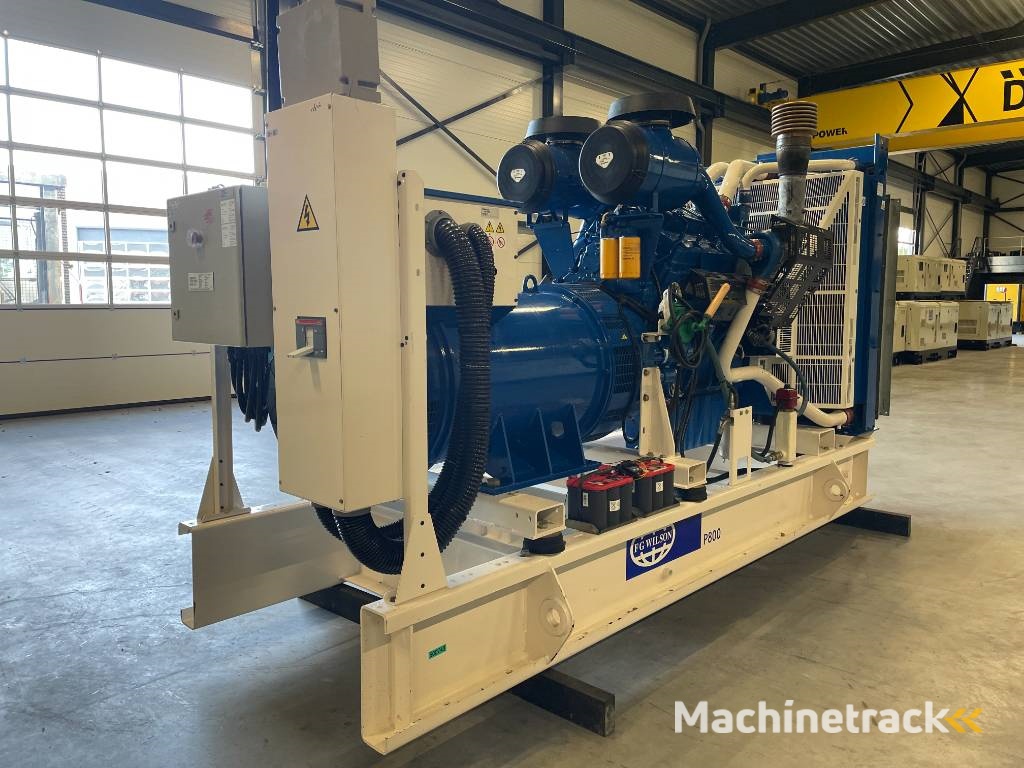 FG Wilson P800 - 880kVA used Genset - DPX-12645